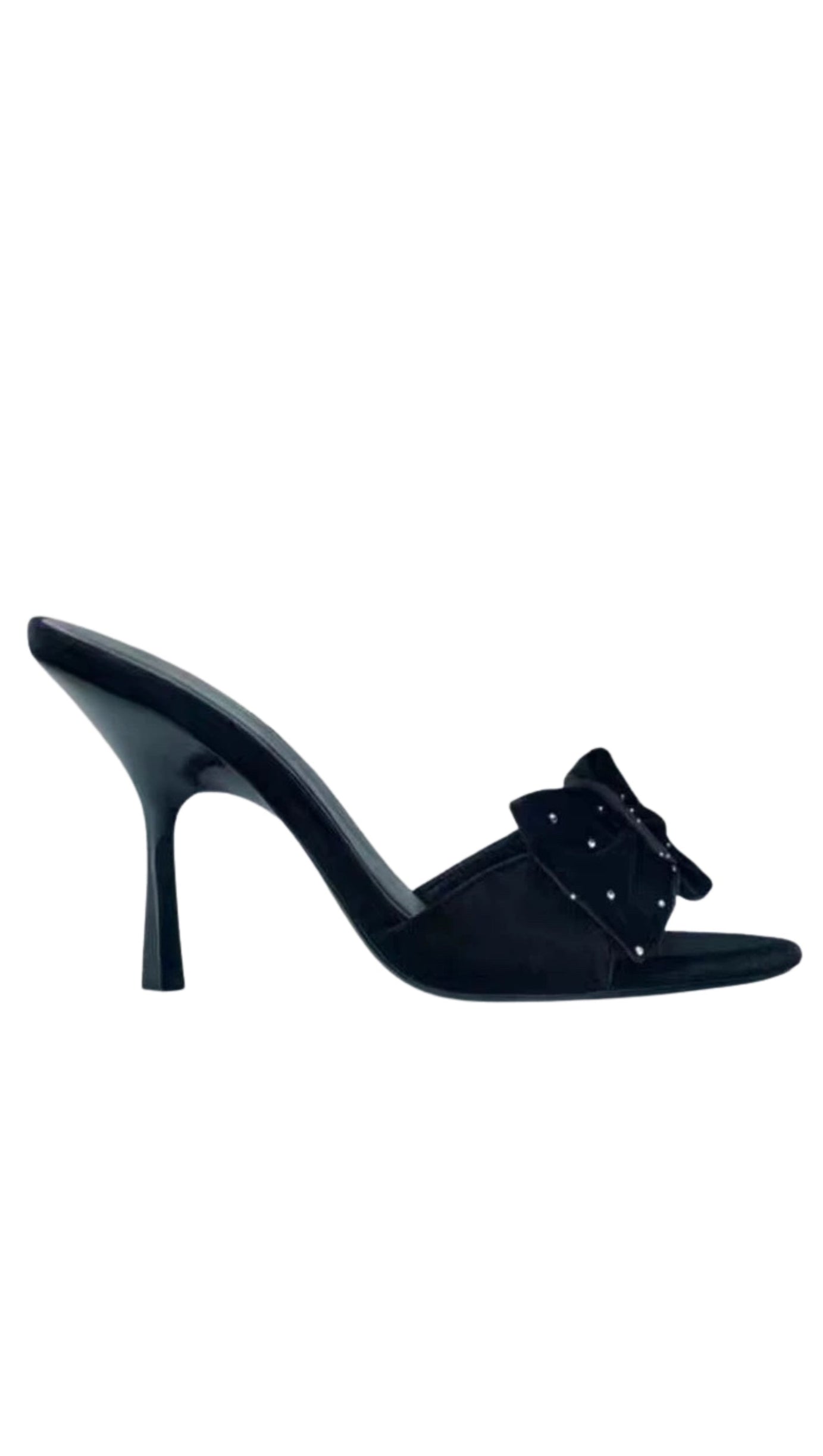 TACCO ALTO CON FIOCCO - NERO