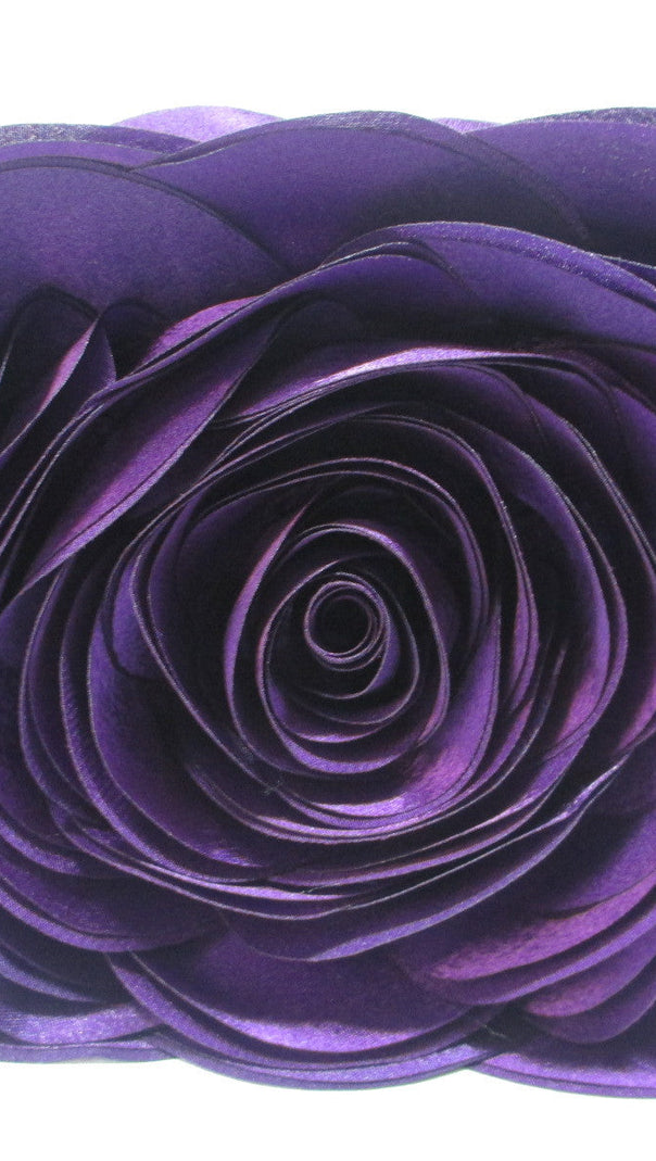 AIIZIE FLOWER SATIN CLUTCH - product image