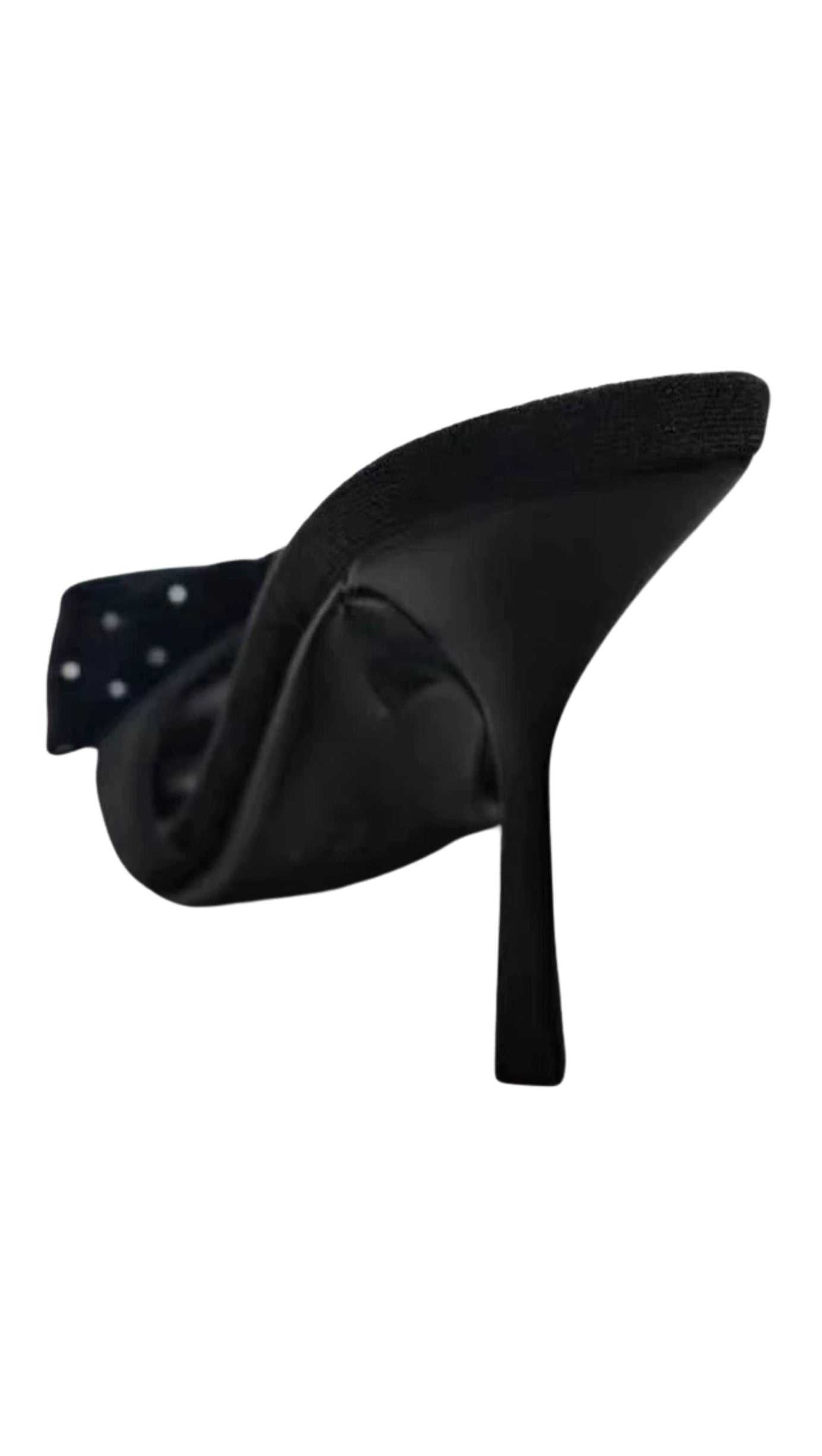 TACCO ALTO CON FIOCCO - NERO