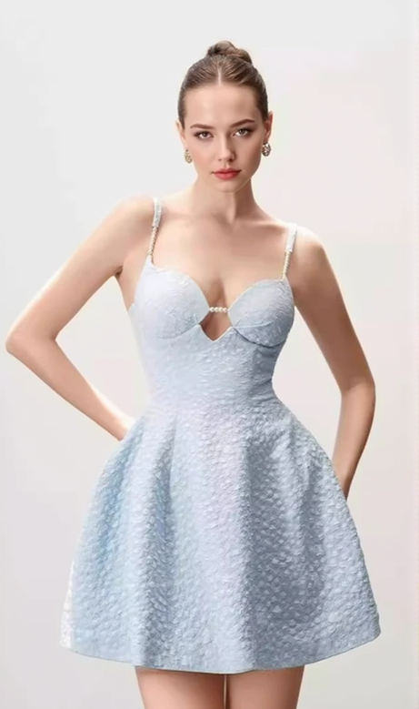 ABITO MINI AMICE BLUE PEARL