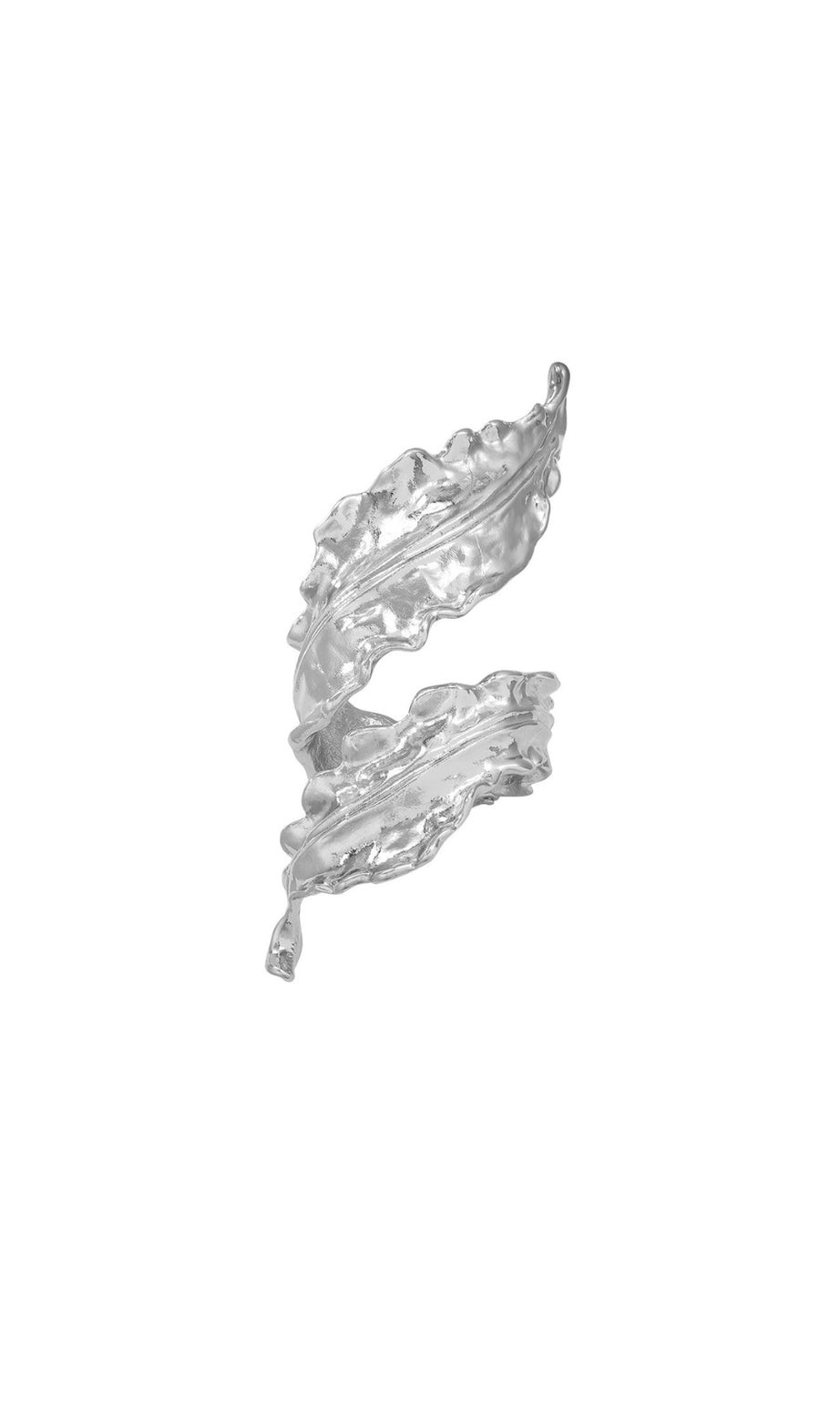 Racaco Silver Leaf Armband