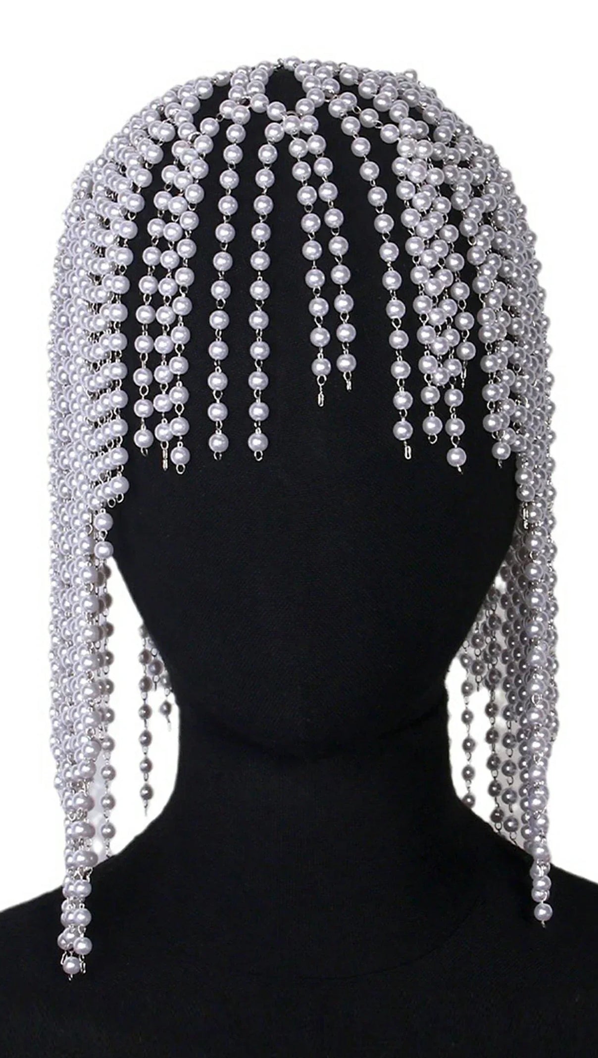 AIIZIE DALIYAH PEARL FRINGE HAIRBAND - product image