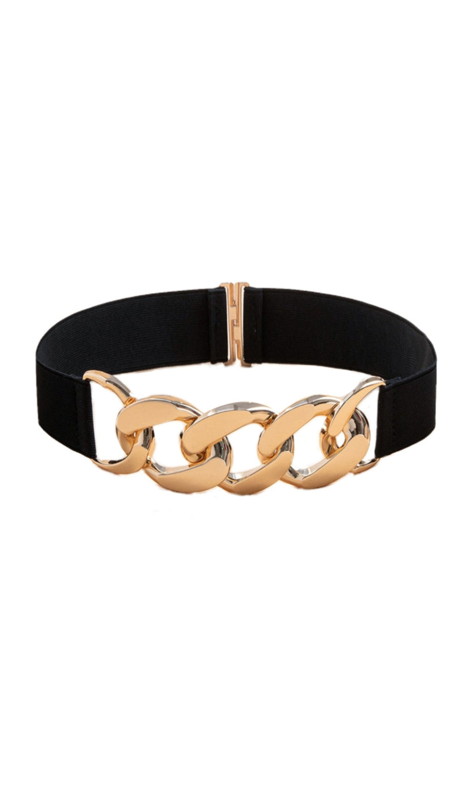 METAL BUCKLE ELASTIC BELT
