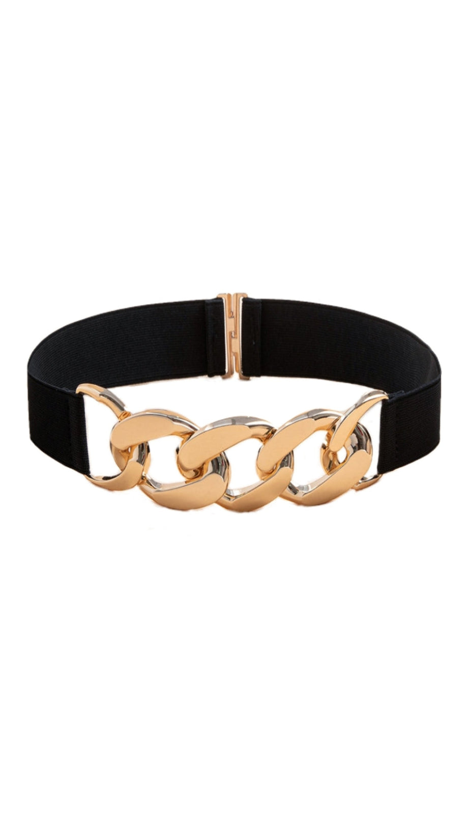 METAL BUCKLE ELASTIC BELT