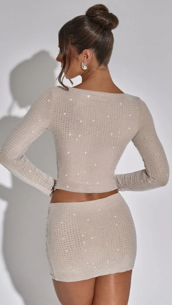 AIIZIE TWO PIECES SET IN NUDE - product image