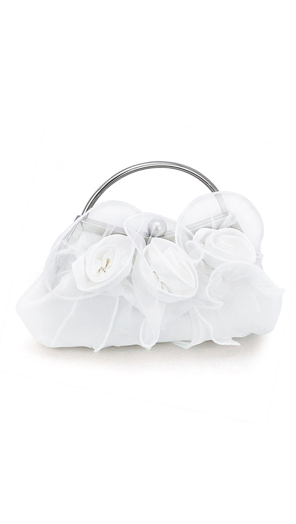 AIIZIE FLOWER EMBELLISHED CLUTCH - product image
