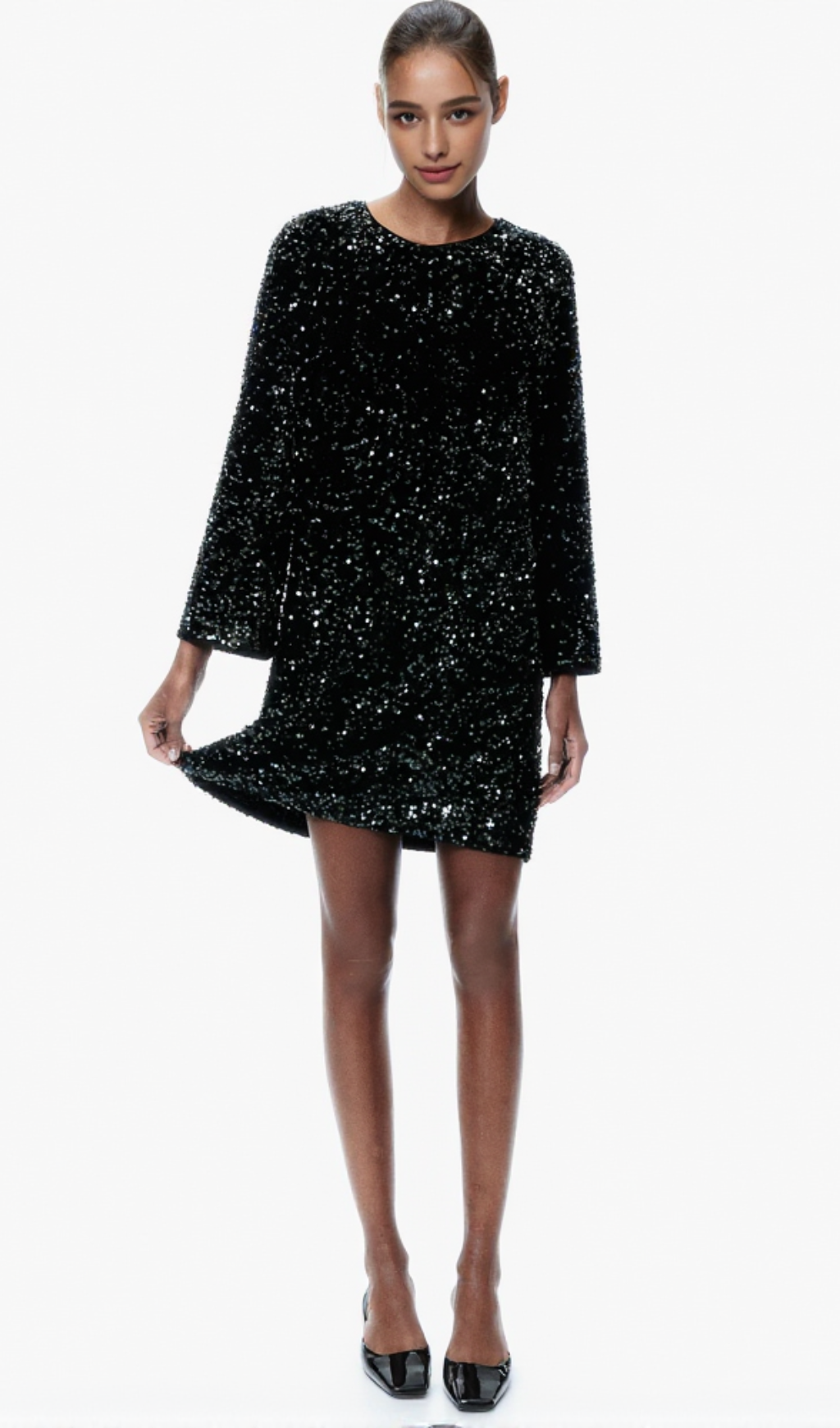 Kleid mit Schleife hinten