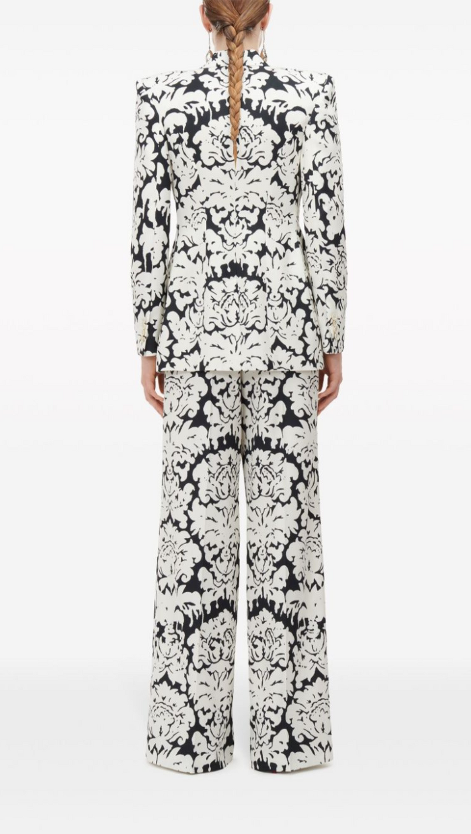 DAMASK SINGLE-BREASTED BLAZER