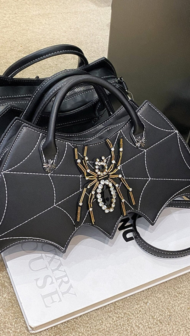 AIIZIE COBWEB CRYSTAL CLUTCH - product image