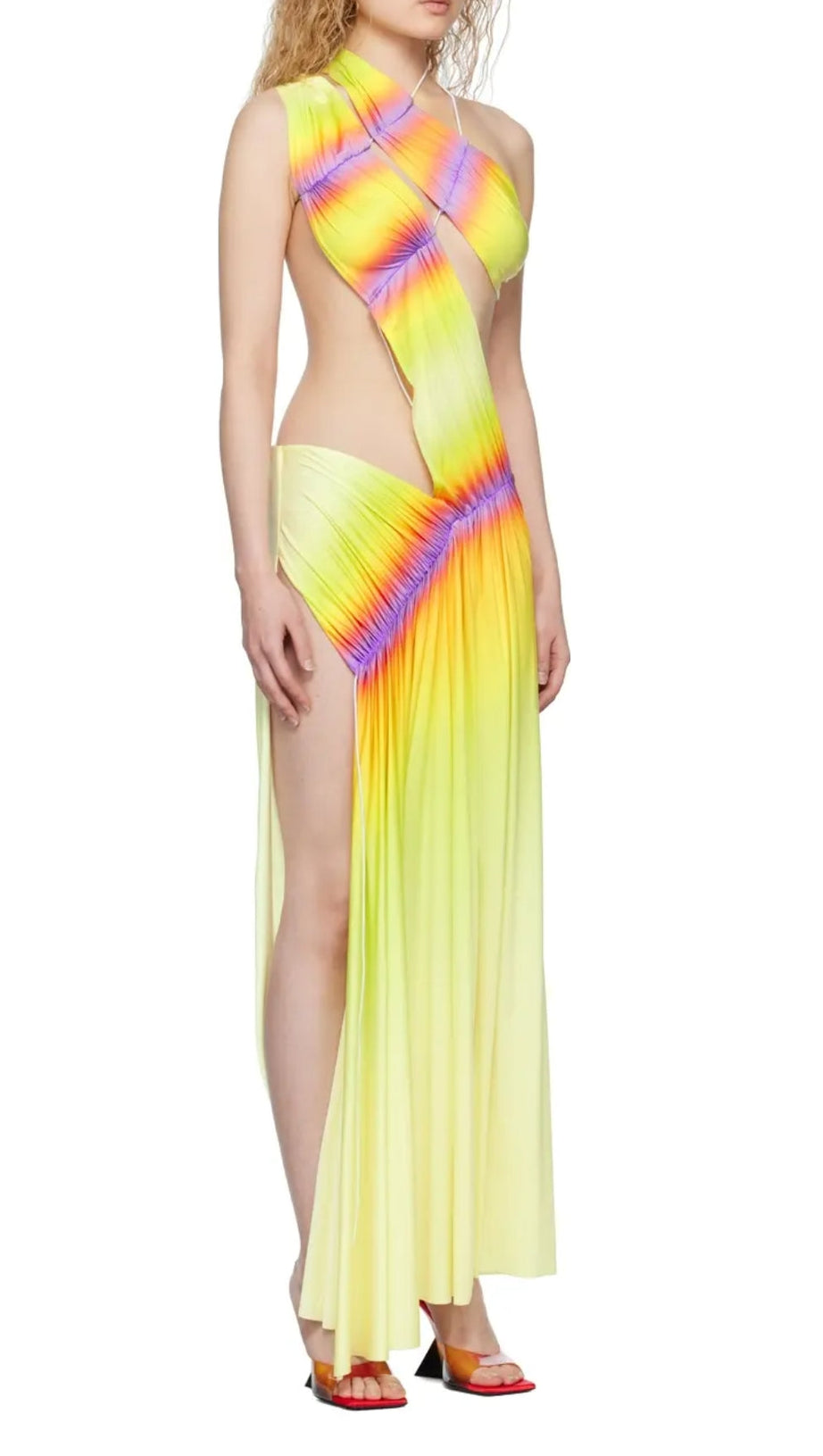 WRAP AROUND MAXI DRESS