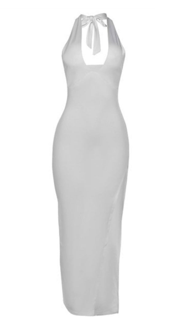 AIIZIE HALTER BODYCON MAXI DRESS - product image