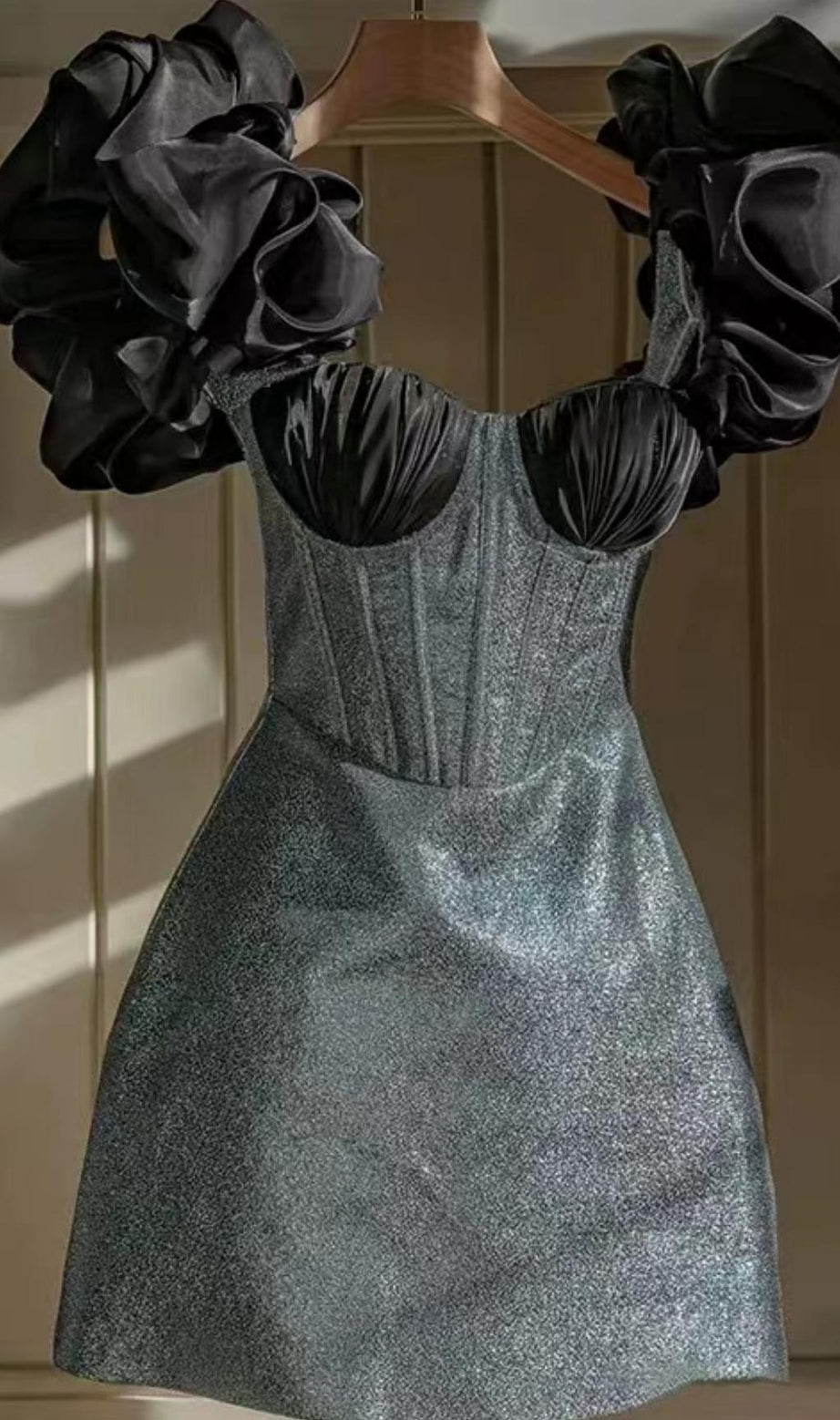 MINI ABITO CON CORSETTO JULIE GREY
