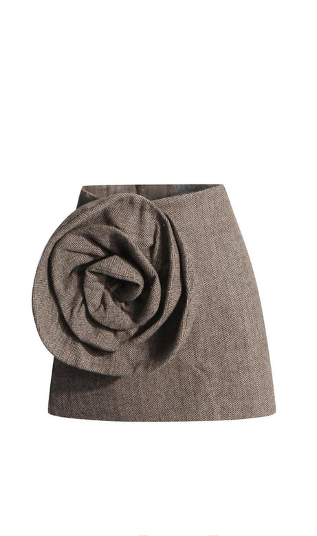 ANDARTA 3D FLOWER MINI SKIRT