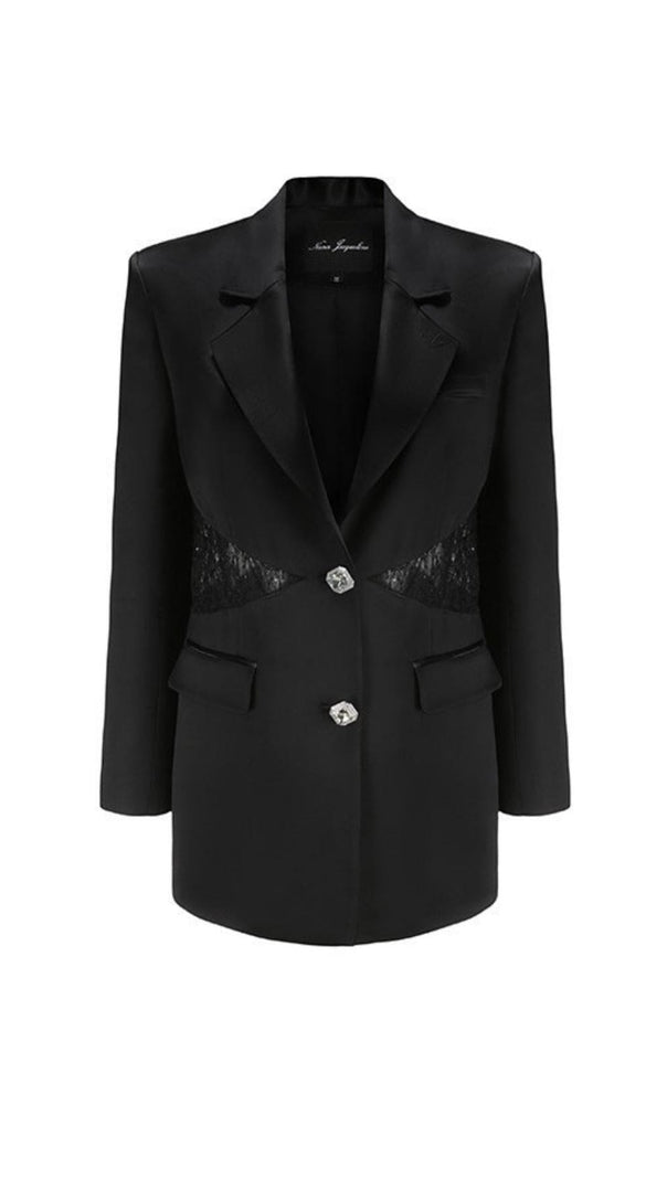 LANGÄRMELIGER SPITZENBLAZER