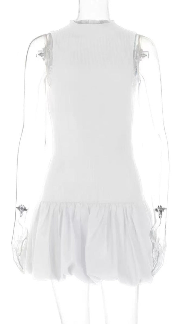 AIIZIE BACKLESS BUBBLE MINI DRESS - product image