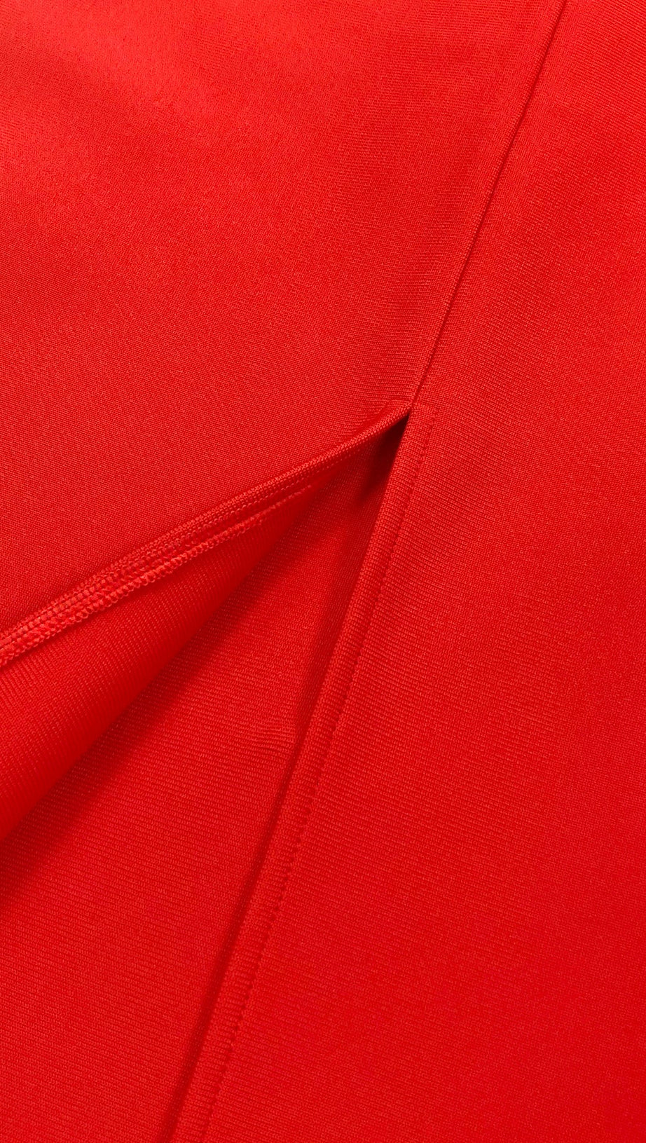 Candice – Bodycon-Maxikleid mit One-Shoulder-Träger und Blumenmuster in Rot