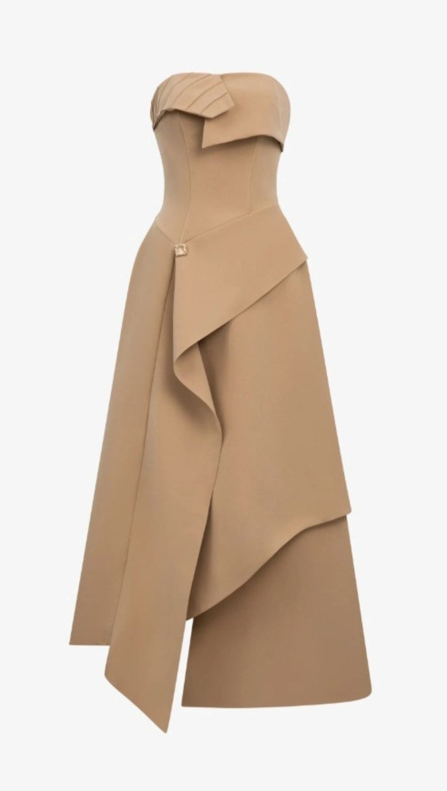 Justis Elegant Strapless Maxi Dress | Modern Formal Gown for Women