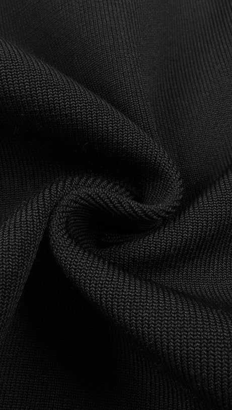 STRAPLESS A LINE MAXI DRESS WITHE