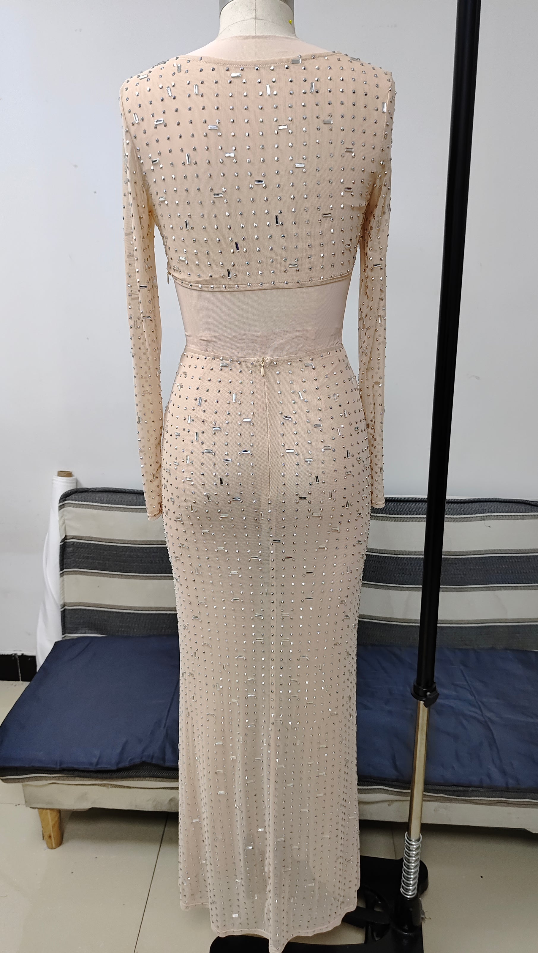 AIIZIE CRYSTAL DREAM MESH TWO-PIECE SET BY GRRLY GRRLS - product image