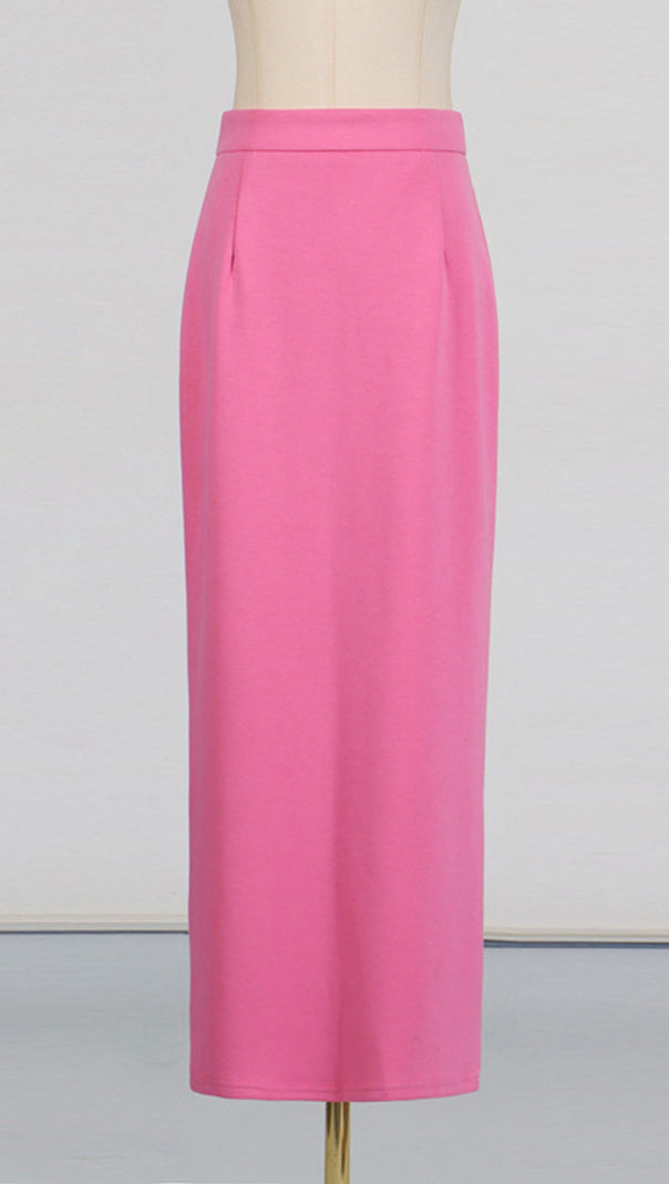 AIIZIE TRISTA FLOWER TWO-PIECE SET IN PINK - product image