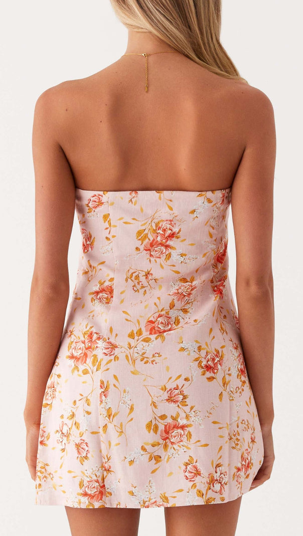AIIZIE CALI STRAPLESS MINI DRESS - product image