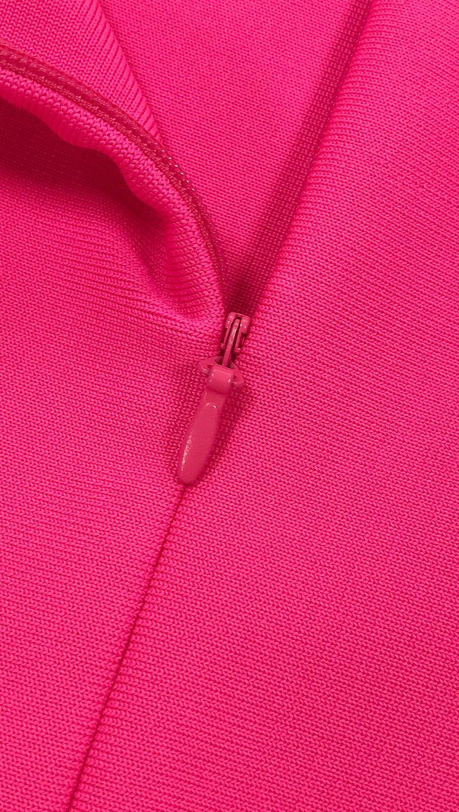 Fuchsia Pink Strapless Floral Sequin Bandage Maxi Gown