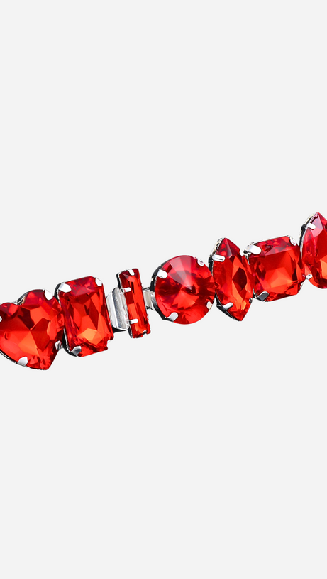 DANA CRYSTAL RINGS 7 SET