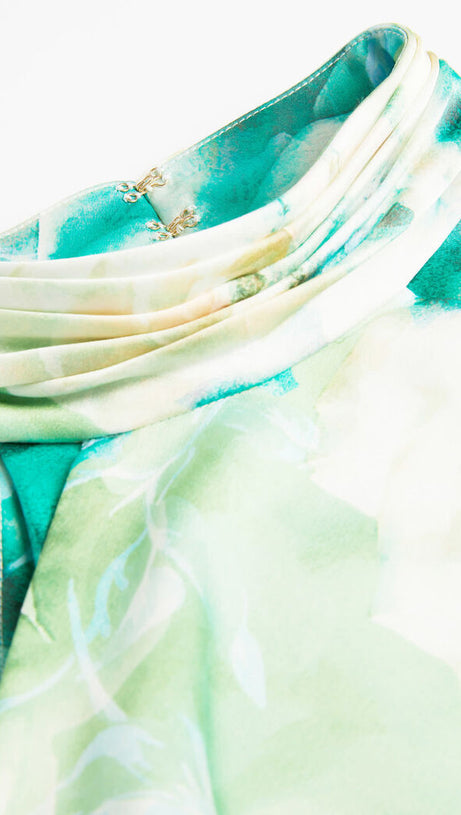 MARCIANO ALL OVER PRINT DRESS