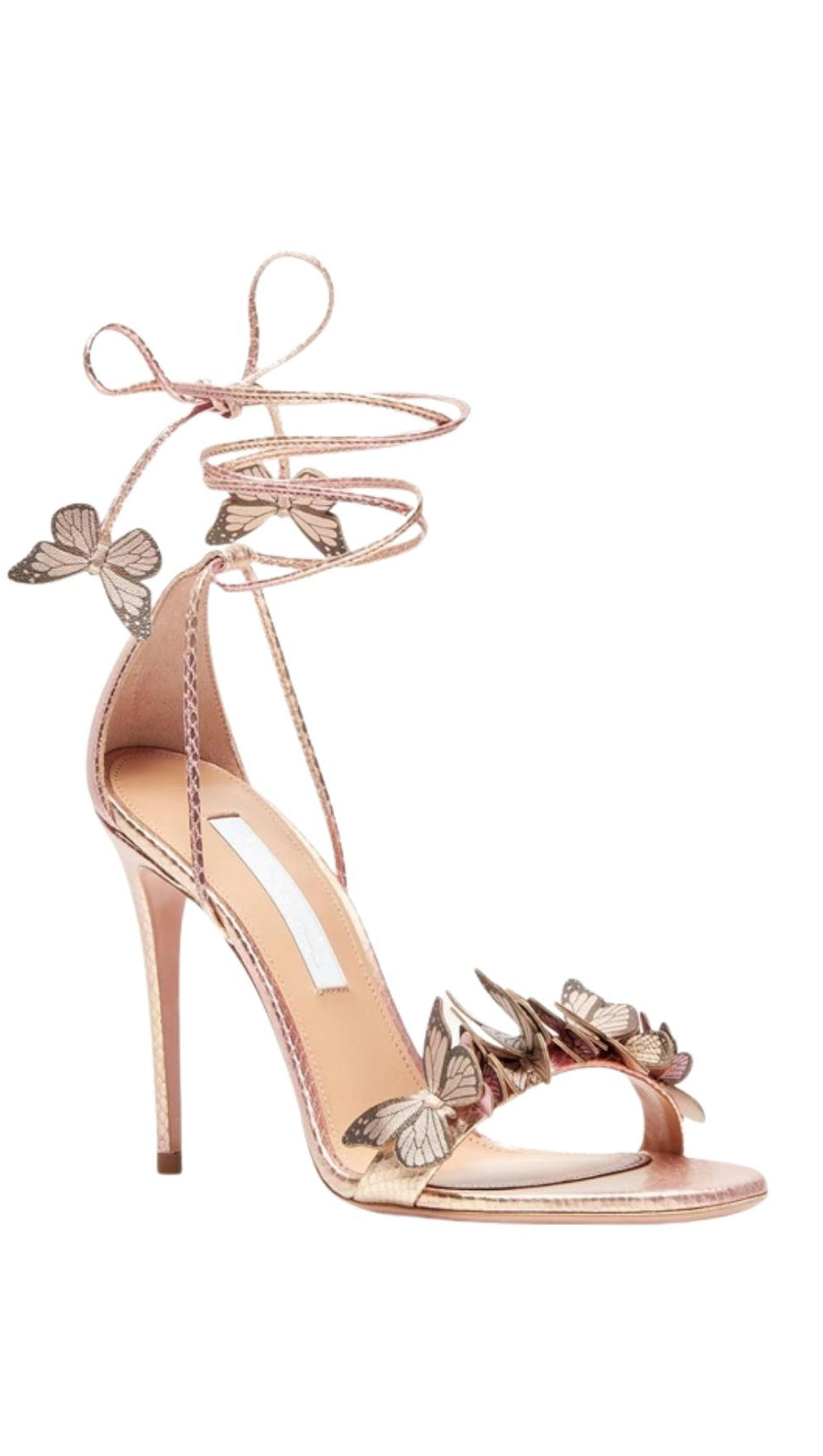 BUTTERFLY STILETTO HIGH HEELS