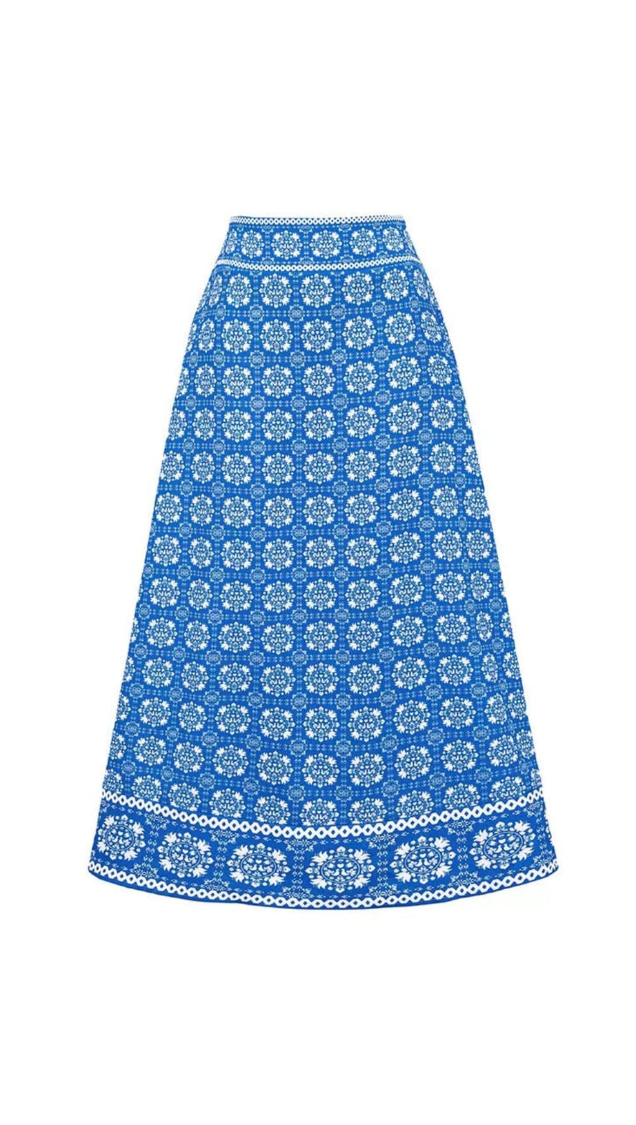 Einteiliger Badeanzug und Rock mit 3D-Blumen-Print und einer Schulter