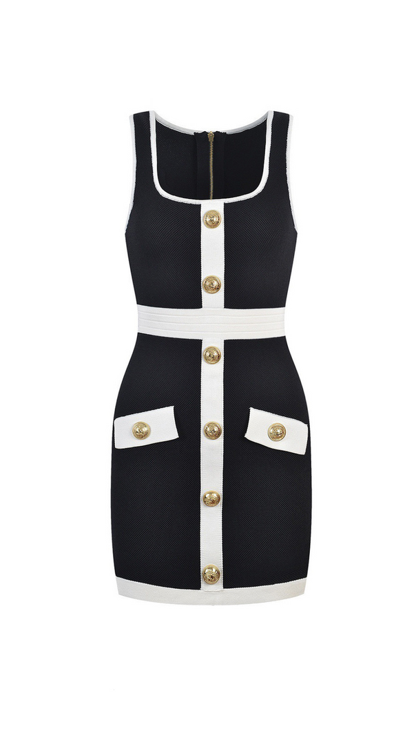 AIIZIE MOLLY KNIT SHEATH MINI DRESS - product image