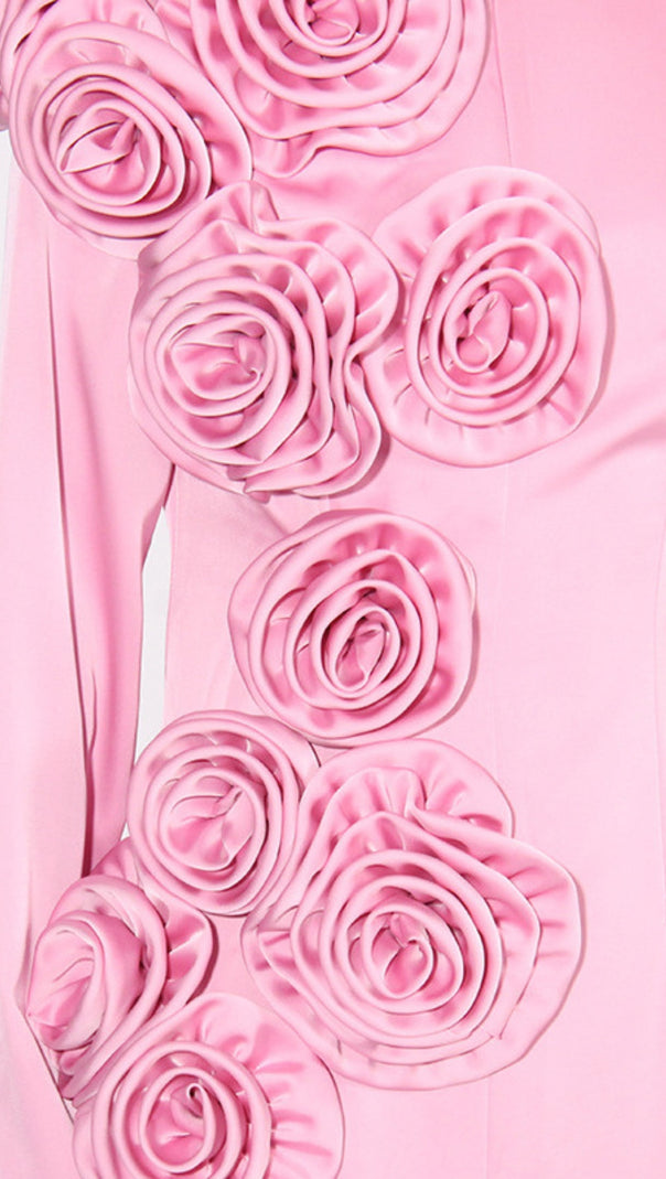 AIIZIE FLOWER MAXI DRESS IN PINK - product image