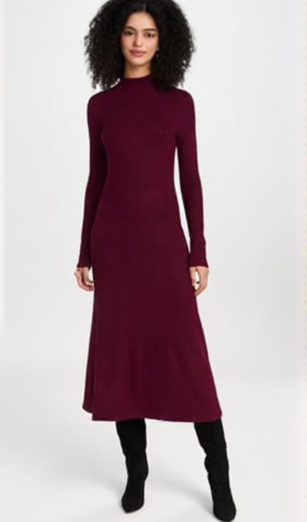 MERLOT MAXI DRESS