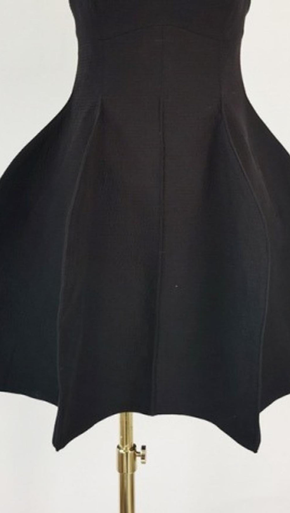 MINI ABITO PEPLUM CON STRASS 