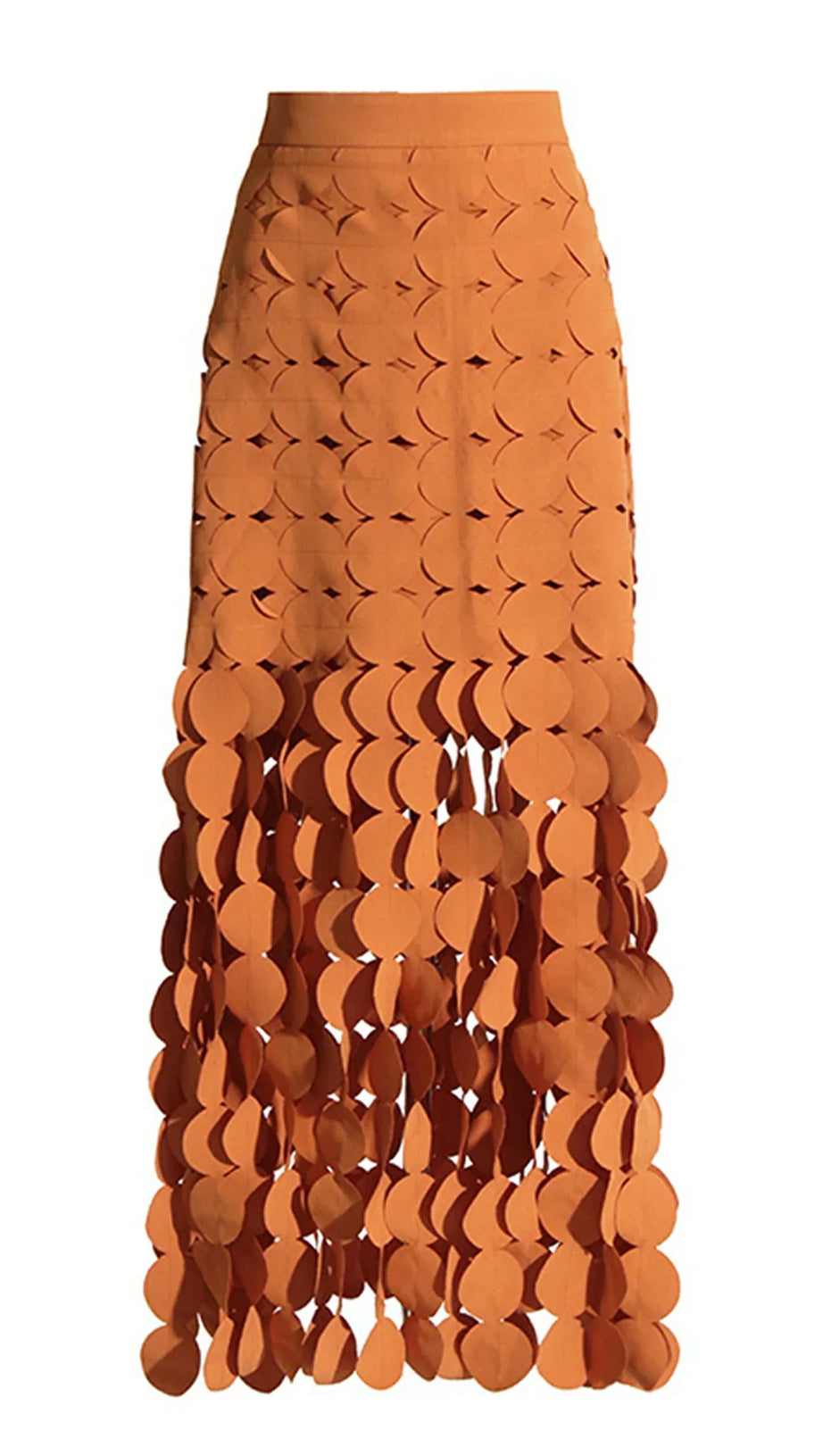 Jelena – Patchworkrock mit Fransen und Blumenmuster