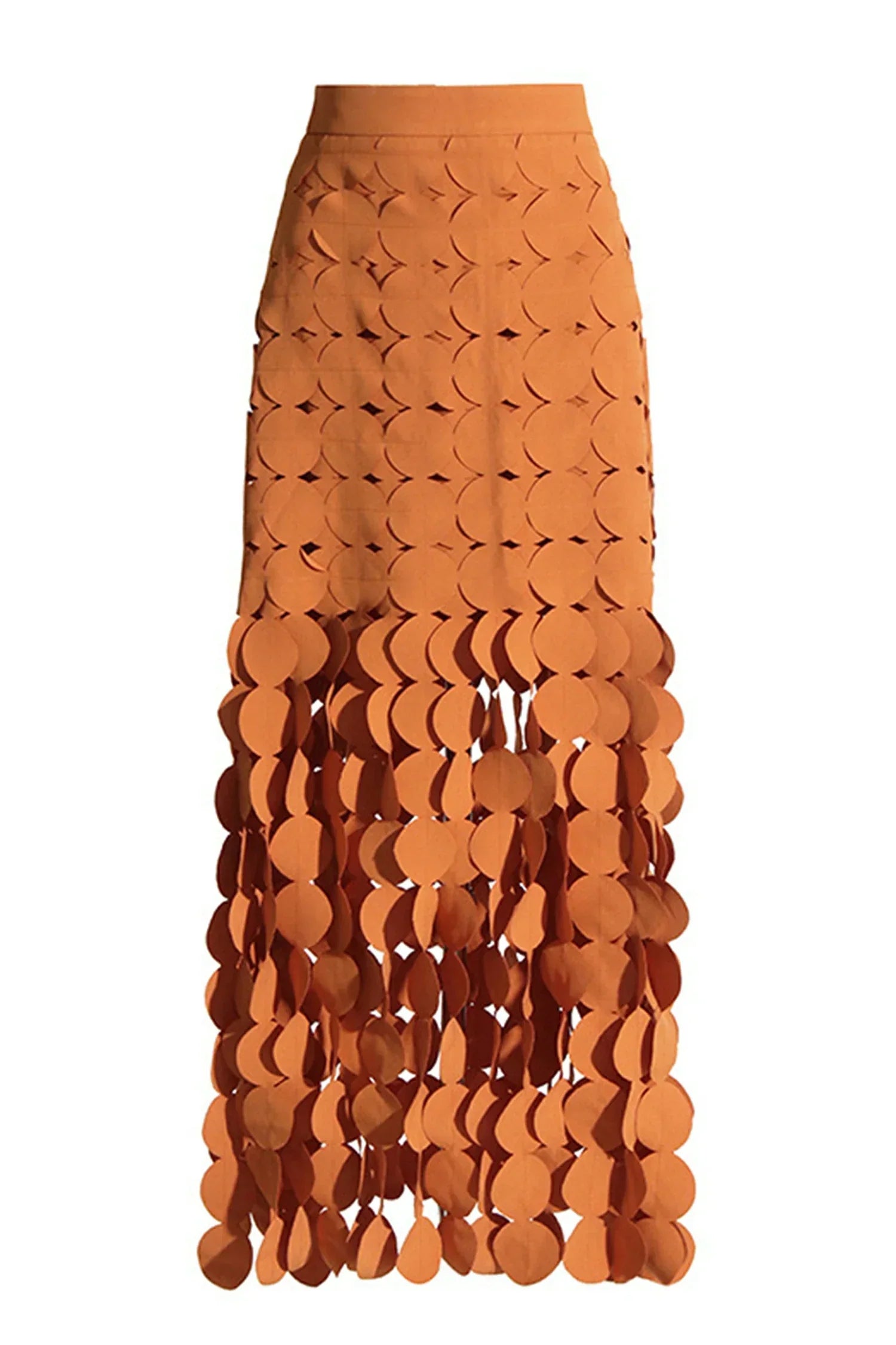 Jelena – Patchworkrock mit Fransen und Blumenmuster