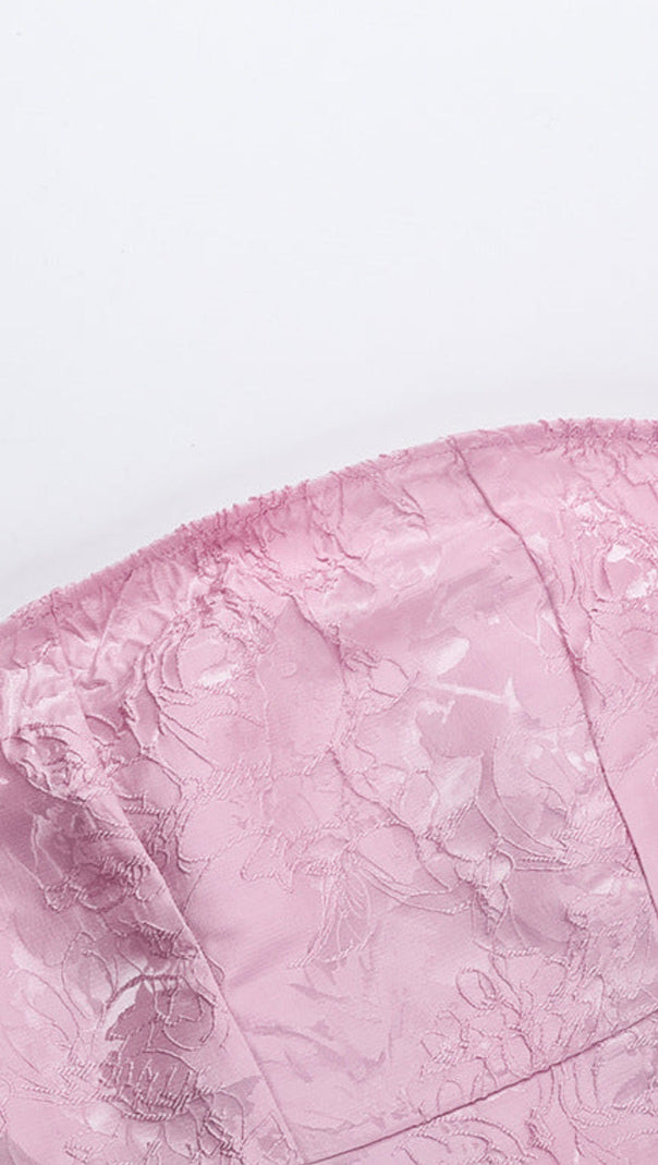 AIIZIE SALOME MINI DRESS - BLUSH - product image