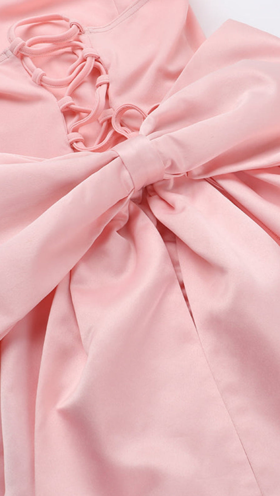 LOTUS MINI DRESS - BLUSH