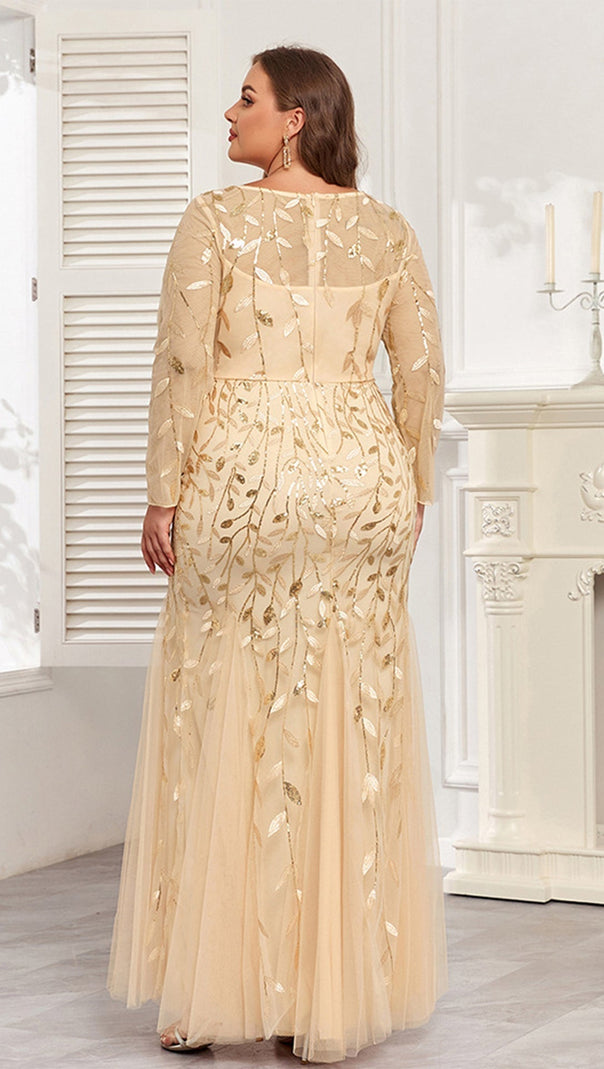 OCTAVIA EMBROIDERY MAXI DRESS