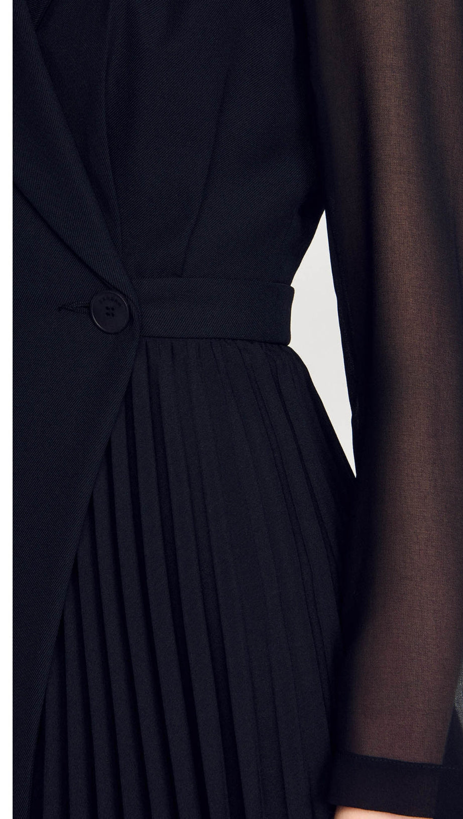 LILELA CONTRAST SLEEVE DRESS