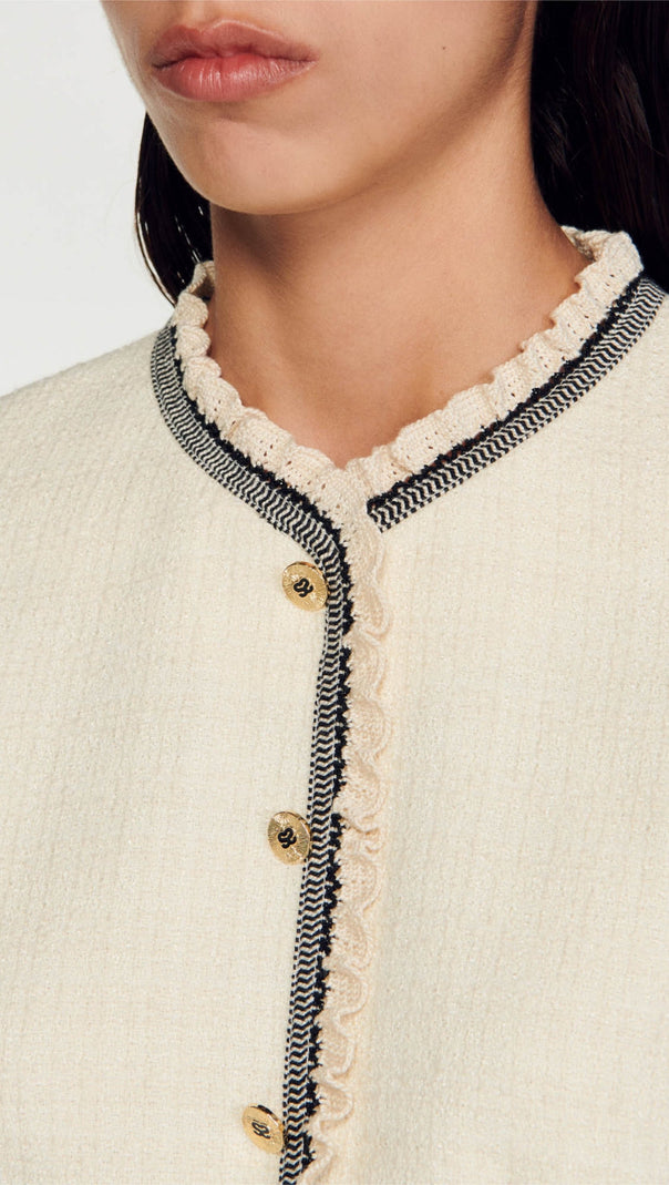 AIIZIE SHORT TWEED DRESS - product image