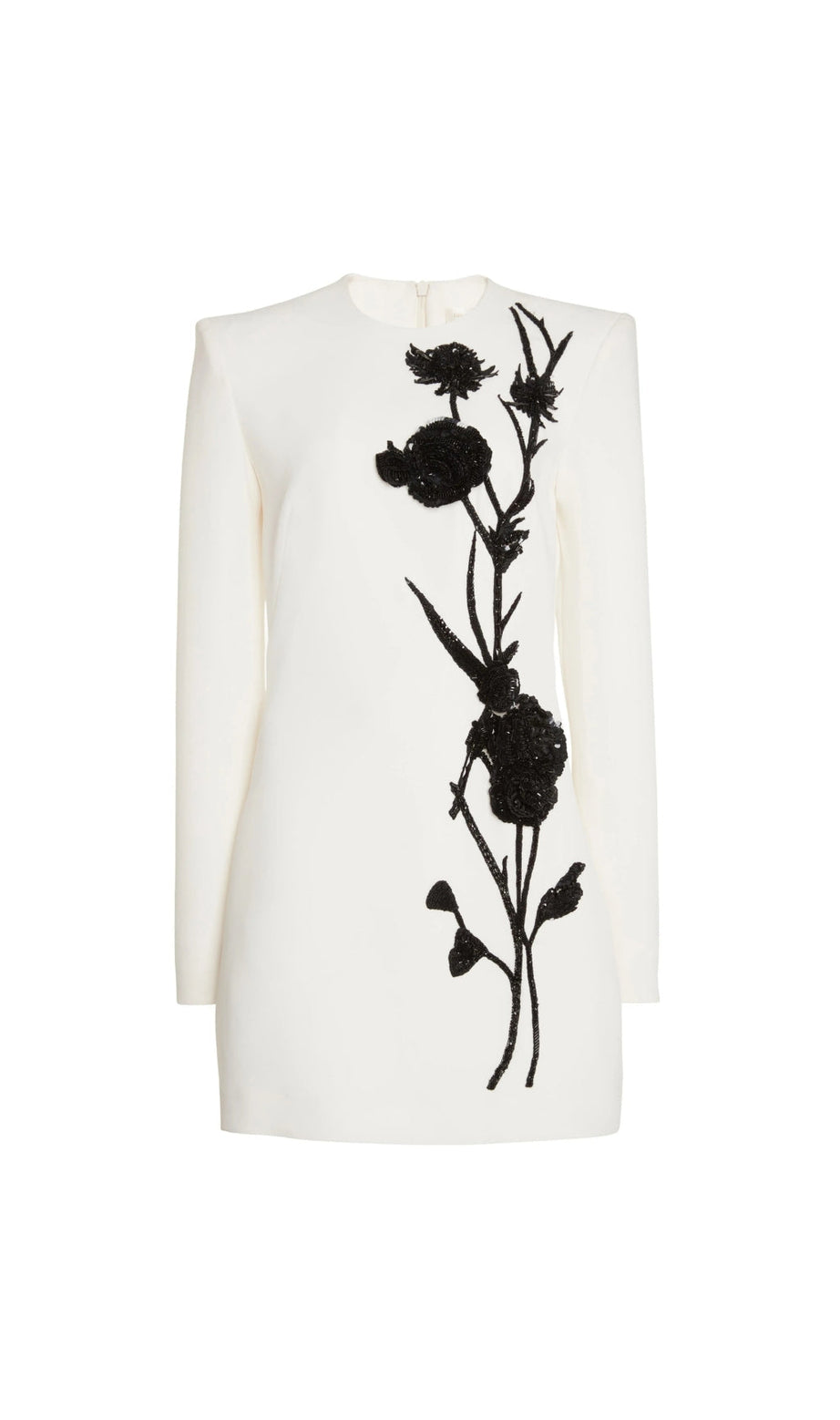 VENUS MINIKLEID MIT BLUMENSTICKEREI UND PERLEN