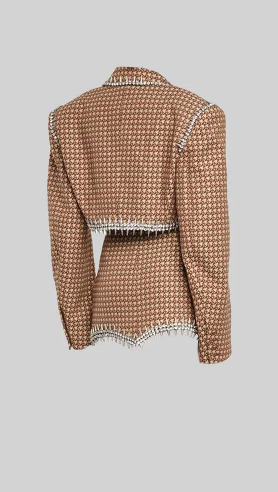 SILVER SPIKES ELEGANT TWO PIECE SET