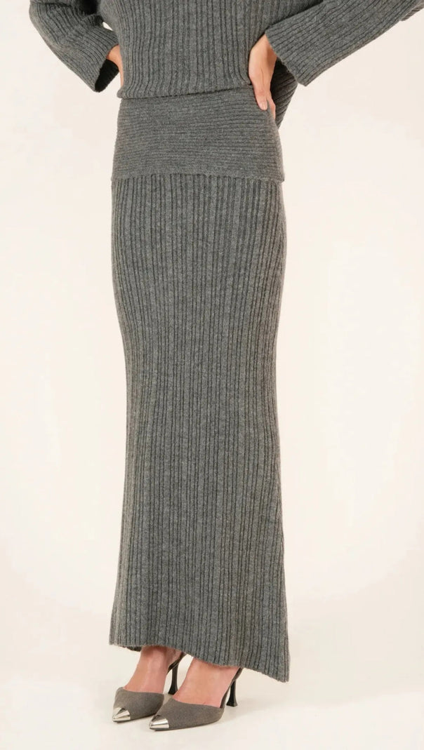 AIIZIE GEORGIA OFF-SHOULDER KNITTED SET - product image
