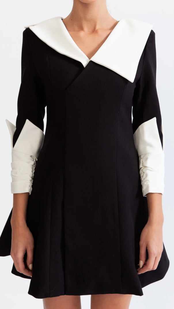 AIIZIE BLACK DOLL DRESS - product image