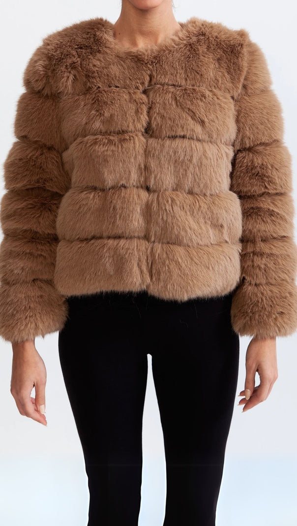 AIIZIE FAUX FUR JACKET - product image