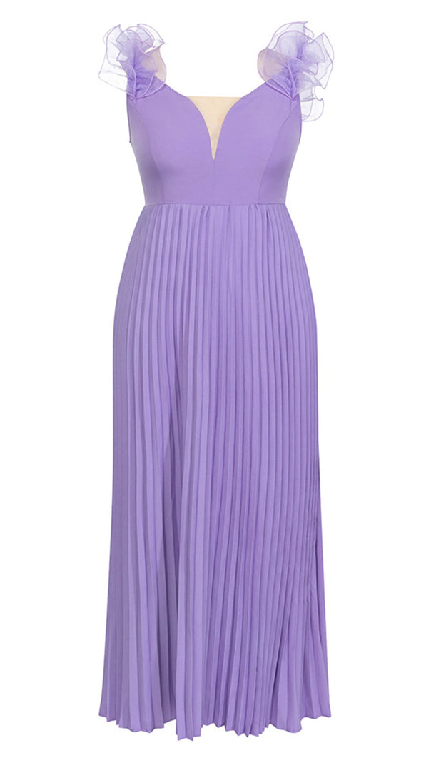AIIZIE ZYLA MESH MAXI DRESS - product image