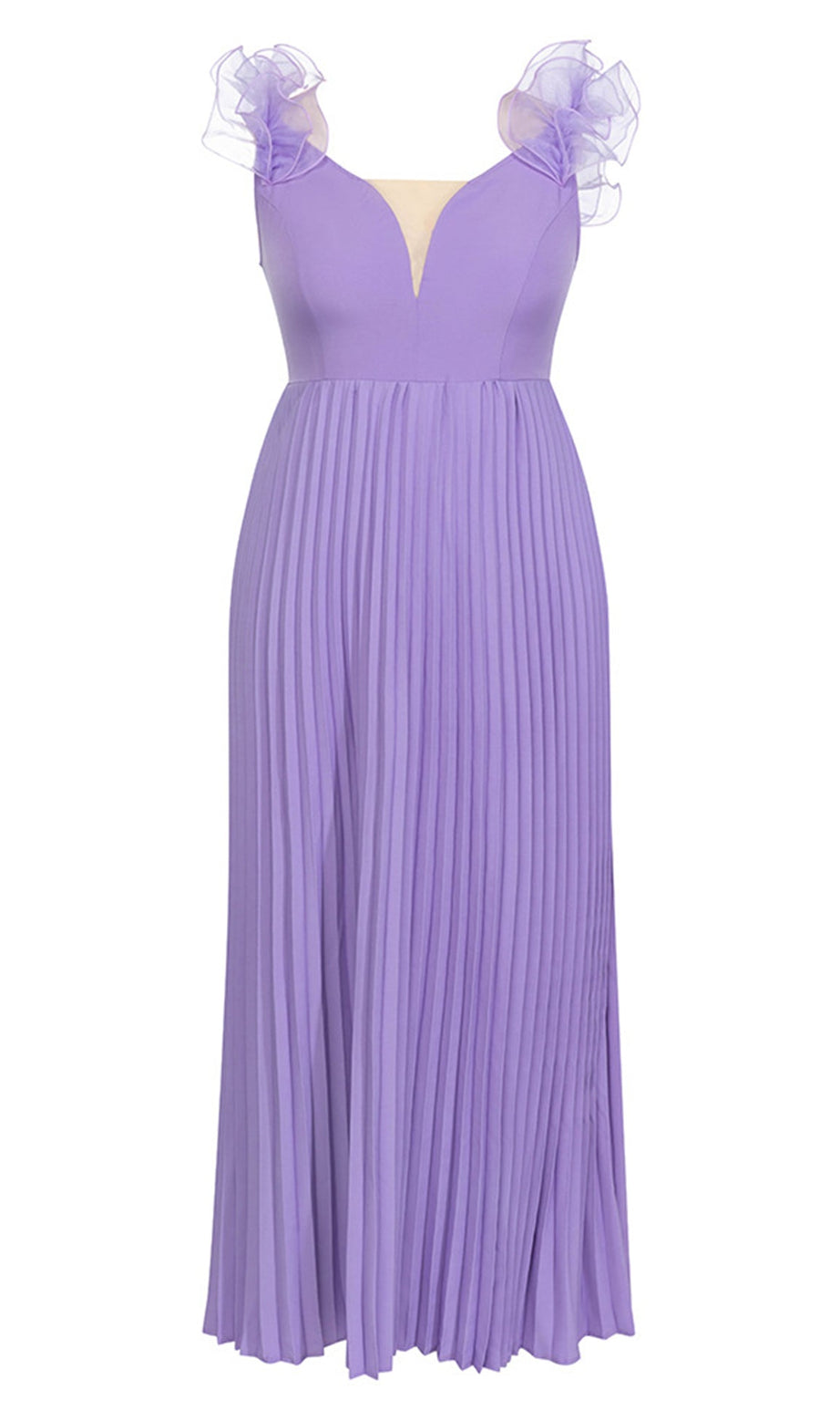 Zyla Mesh Maxi Dress