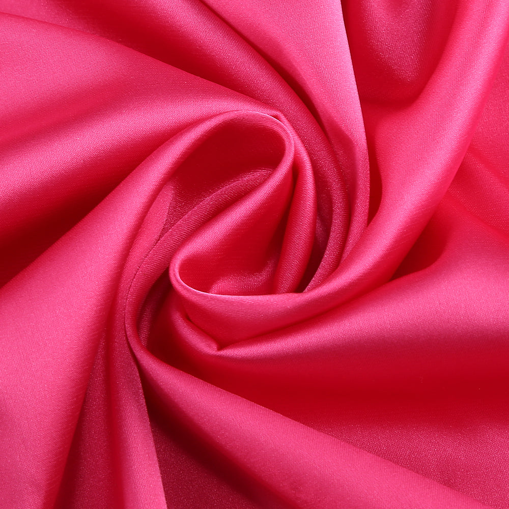 AIIZIE GISELLE RUCHED DRAPED BODYCON MAXI DRESS IN HOT PINK - product image