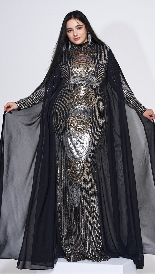 AIIZIE KAMILA MESH MAXI DRESS - product image